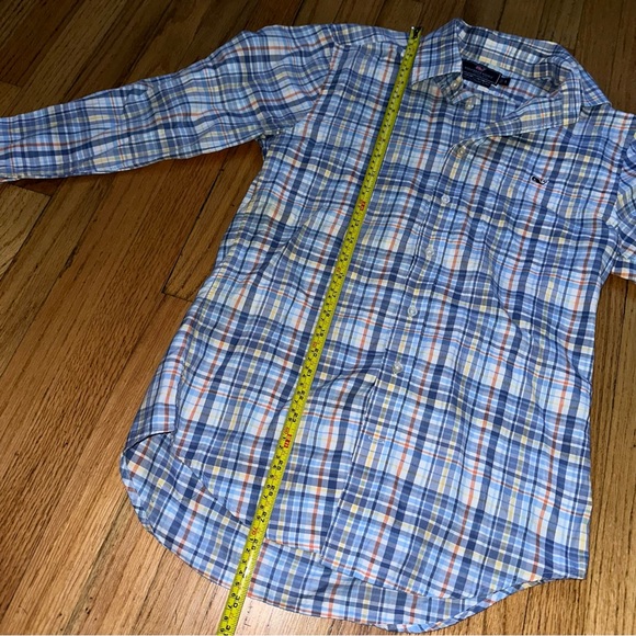 Men’s vineyard vines plaid burton down - Picture 4 of 6